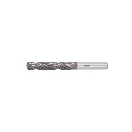 Garant Solid Carbide Drill-Reamer with Pyramid Tip, H7 Tolerance, TiAlN Coated, 5 mm 122797 5H7